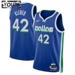 Maillot NBA Dallas Mavericks Maximilian Kleber 42 Nike 2022-23 City Edition Bleu Swingman - Enfant